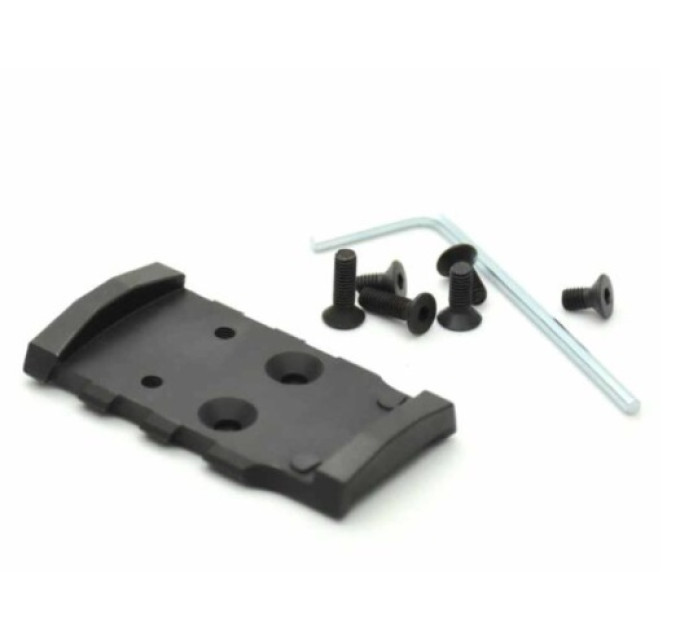 PerfectParts Stahl-Optikplatte für Walther PDP und Holosun K Footprint PerfectParts Stahl-Optikplatte für Walther PDP und Holosun K Footprint