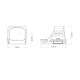 Holosun HS507COMP open-reflex sight 2 MOA dot  8/20/32 MOA circle dot reticle
