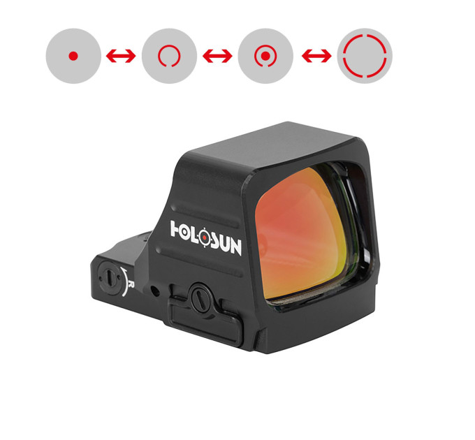 Holosun HS507COMP open-reflex sight 2 MOA dot  8/20/32 MOA circle dot reticle