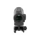 Holosun ARO-MRS-GD Microdot Gold Dot Sight with 2MOA/65 MOA Circle Dot Reticle, black, Picatinny rail