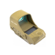 Holosun HE510C-GR-FDE Open Elite Green Reflex 2 MOA dot, 65 MOA circle, circle-dot QD Picatinny mount Shake Awake