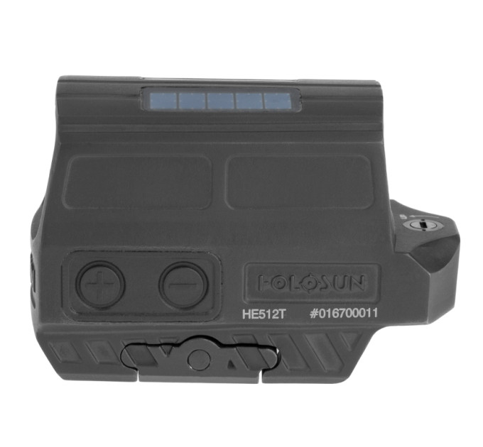 Holosun ELITE enclosed Reflex Red Dot Sight HE512T-RD with switchable reticle and titanium housing