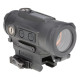 HOLOSUN HE530C-GR Elite Solar Green Circle Dot Sight 2 MOA green dot 2 MOA dot inside a 65 MOA circle Quick‑Detach