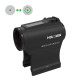 Holosun ELITE HE503CU-GR zeleni dot ciljnik | 2 MOA / 65 MOA, solar + baterija, IP67