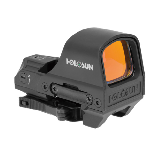 Holosun ELITE HE510C-GR otvoreni refleksni ciljnik s zelenom toćkom 2MOA i 65MOA kruznom končanicom.