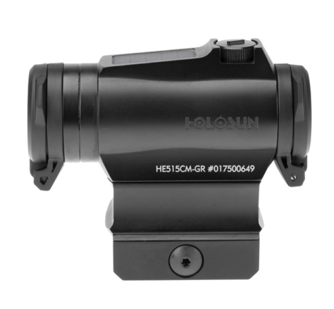 Holosun HE515CM-GR Geschlossenes Grün Reflexvisier MRS 2 MOA Punkt 65 MOA Kreis-Punkt Shake Awake