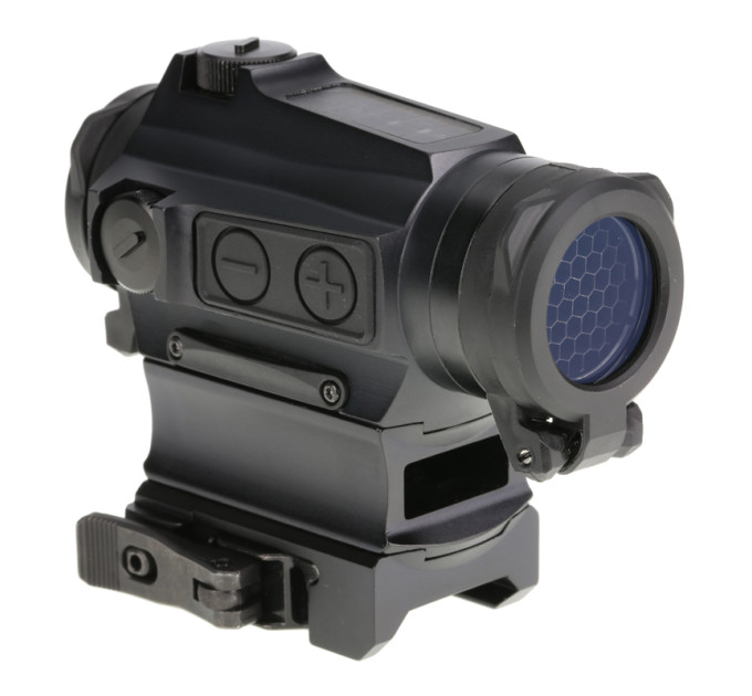 Holosun HE515CM-GR Geschlossenes Grün Reflexvisier MRS 2 MOA Punkt 65 MOA Kreis-Punkt Shake Awake