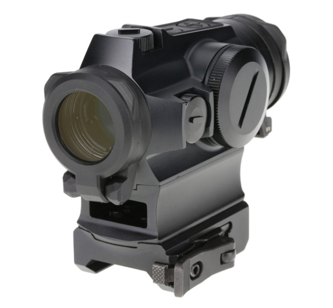 Holosun HE515GM-GR Elite Green Dot Sight BK QD-Montage Super-LED-Visier 2 MOA grün Punkt oder 2 MOA Punkt in 65 MOA Kreis