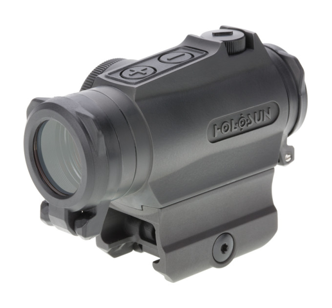 Holosun HE515GT‑RD – 2‑MOA‑roter Punkt & 2‑MOA‑Punkt im 65‑MOA‑Kreis, Quick‑Detach‑Weaver/Picatinny‑Montage Micro‑Reflexvisier