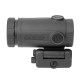 Holosun HM3XT Elite 3× Magnifier BK with Flip‑to‑Side Mount