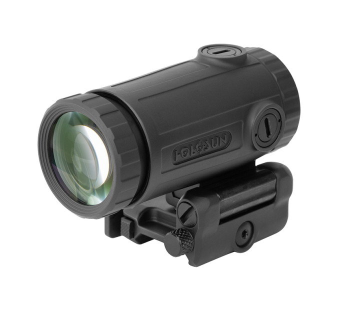 Holosun HM3XT Elite 3× Magnifier BK with Flip‑to‑Side Mount
