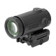 Holosun HM3XT Elite 3× Magnifier BK with Flip‑to‑Side Mount