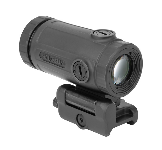 Holosun HM3XT Elite 3× Magnifier BK with Flip‑to‑Side Mount