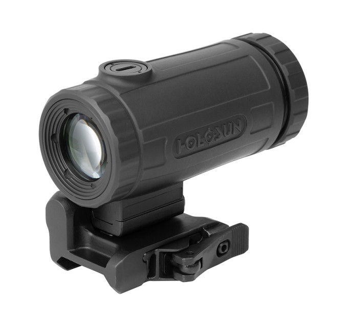 Holosun HM3XT Elite 3× Magnifier BK with Flip‑to‑Side Mount