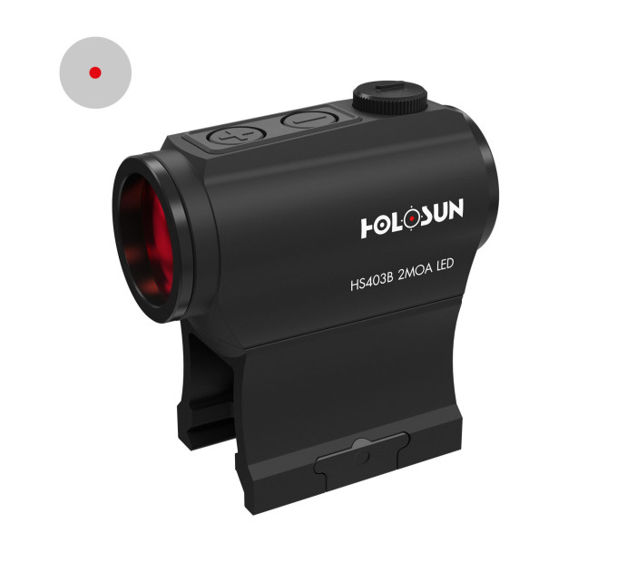 Holosun HS403B Micro Red Dot Sight with Shake Awake | 2 MOA, IP67