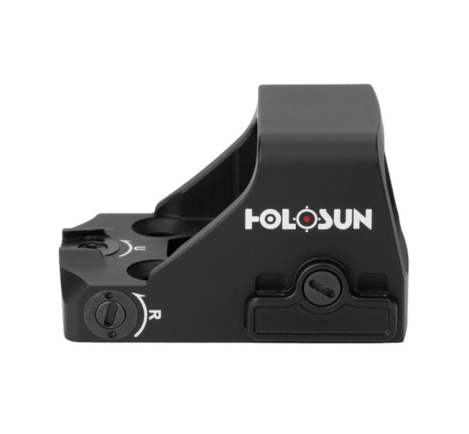 Holosun HS407K-X2 open reflex red dot sight, 6MOA dot, reticle, black, for hunting, sport shooting