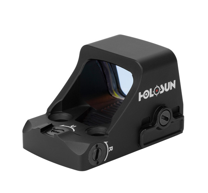 Holosun HS407K-X2 open reflex red dot sight, 6MOA dot, reticle, black, for hunting, sport shooting