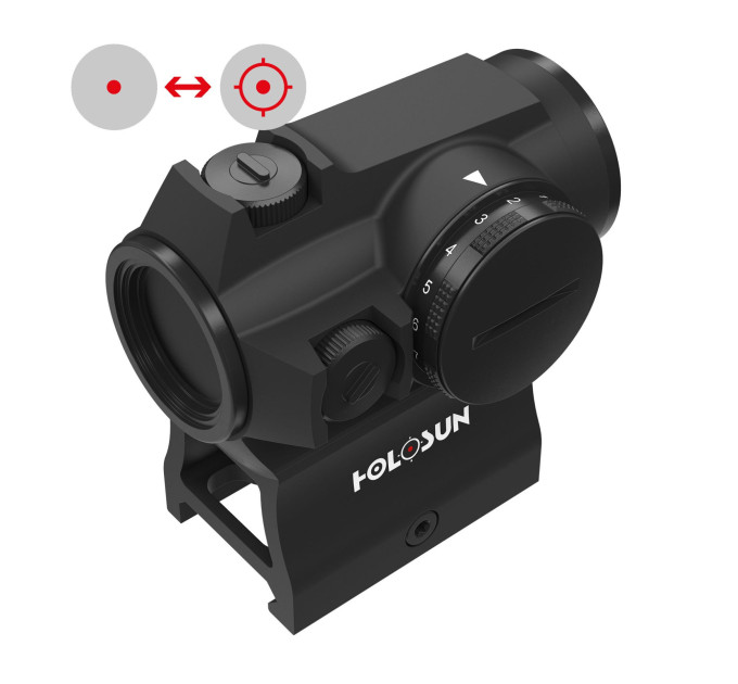 Holosun HS503R Microdot red dot sight 2 MOA dot or 65 MOA circle+dot Advanced Super LED