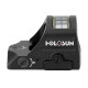 Holosun HS507C-X2 open reflex red dot sight switchable 2MOA dot, 32MOA circle dot reticle solar cell