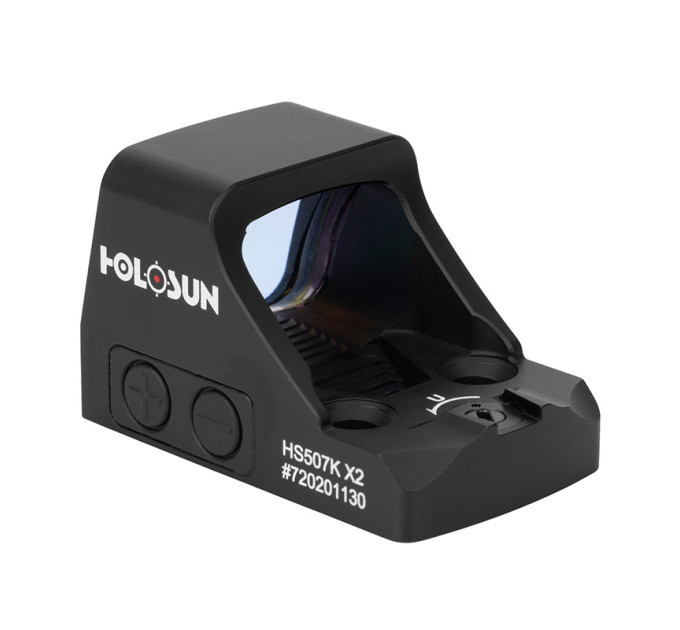 Holosun HS507K-X2 Red MRS CCW Pistol Sight Shake Awake Lock Mode  2 MOA Red Dot, 32 MOA Circle, or Circle-Dot combo