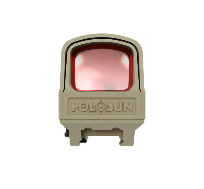 Holosun HS510C‑FDE Open Reflex Solar Red Dot Sight MRS 2 MOA Red Dot 65 MOA Circle Weaver / Picatinny