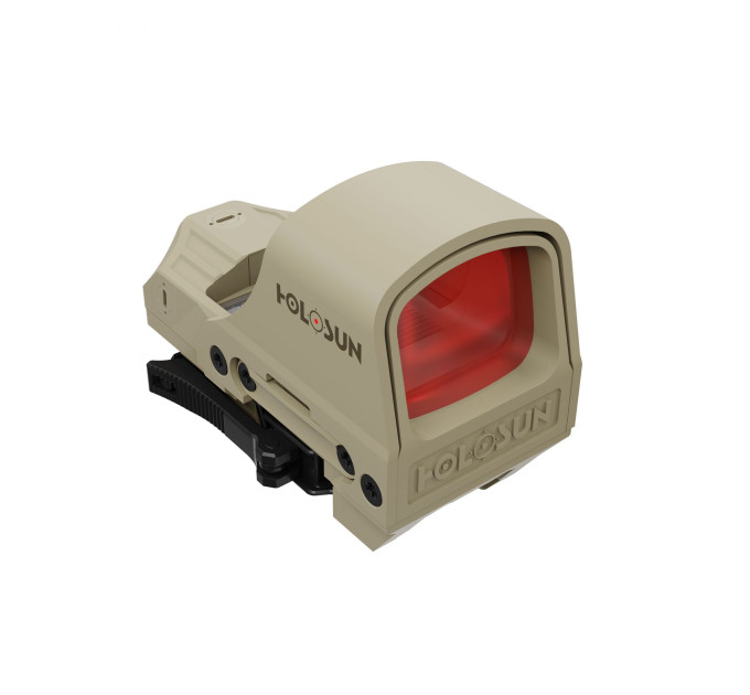 Holosun HS510C‑FDE Open Reflex Solar Red Dot Sight MRS 2 MOA Red Dot 65 MOA Circle Weaver / Picatinny