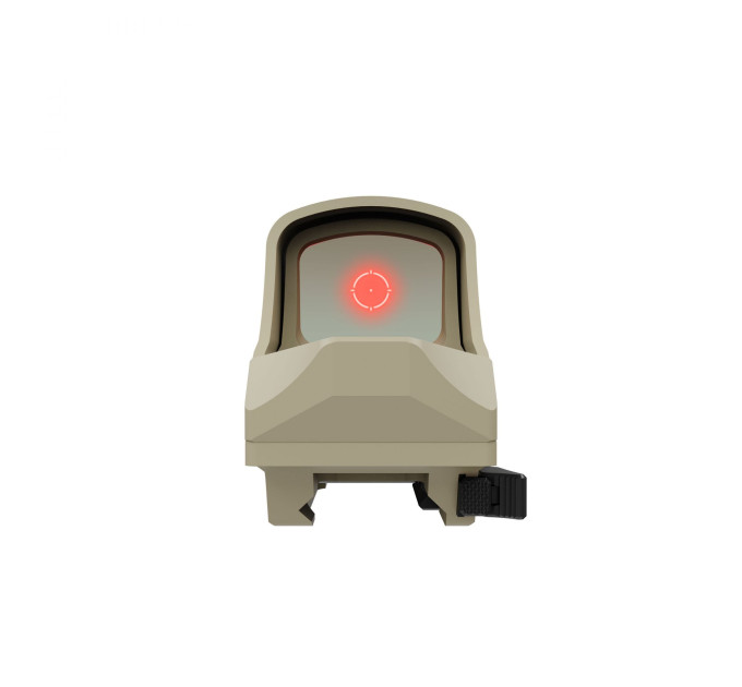 Holosun HS510C‑FDE Open Reflex Solar Red Dot Sight MRS 2 MOA Red Dot 65 MOA Circle Weaver / Picatinny