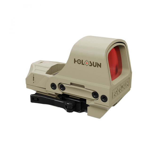 Holosun HS510C‑FDE Open Reflex Solar Red Dot Sight MRS 2 MOA Red Dot 65 MOA Circle Weaver / Picatinny