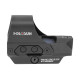 Holosun HS510C open reflex red dot sight with switchable 2MOA dot, 65MOA circle dot reticle and solar cell