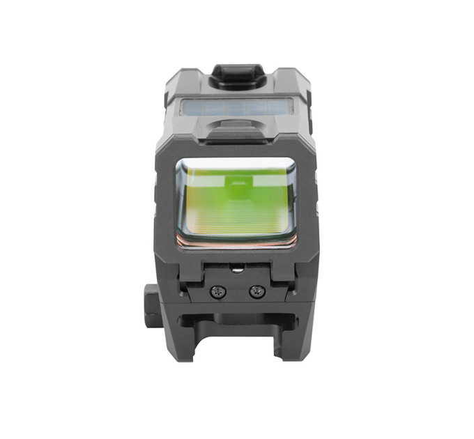 Holosun AEMS-EVO-GD 2MOA Gold Multi-Reticle Shake Awake Geschlossenes Visier (2MOA Punkt, 2MOA/65MOA , 65MOA Kreis), Picatinny rail