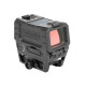 Holosun AEMS-EVO-RD closed reflex sight red dot sight + interchangeable red reticle (2MOA dot, 2MOA/65MOA circle dot, 65MOA ring), Picatinny rail, hunting, sport shooting, airsoft