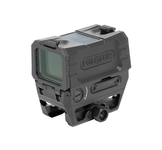 Holosun AEMS-EVO-RD closed reflex sight red dot sight + interchangeable red reticle (2MOA dot, 2MOA/65MOA circle dot, 65MOA ring), Picatinny rail, hunting, sport shooting, airsoft
