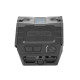 Holosun AEMS-EVO-RD closed reflex sight red dot sight + interchangeable red reticle (2MOA dot, 2MOA/65MOA circle dot, 65MOA ring), Picatinny rail, hunting, sport shooting, airsoft
