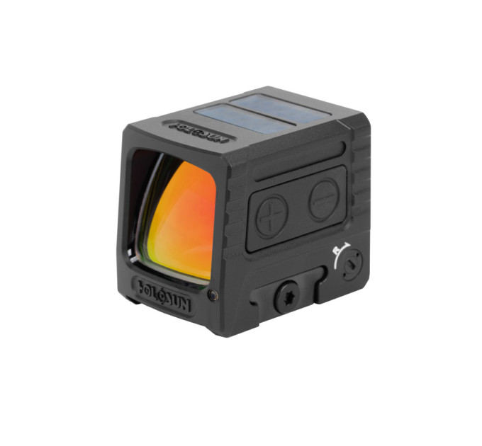 Holosun AEMS-MACRO-GR Geschlossenes Reflexvisier – Grün MRS 2 MOA Punkt + 32 MOA Kreis Solarbetrieben