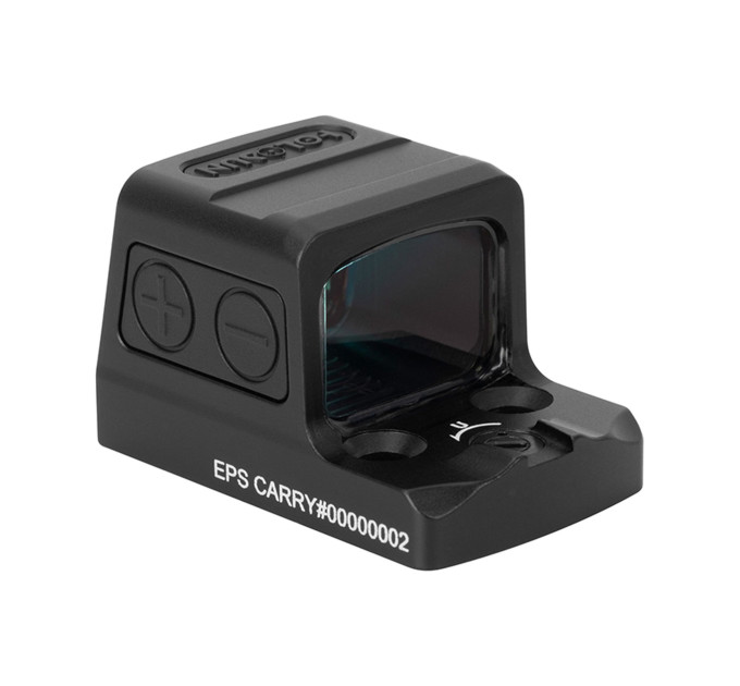 Holosun EPS-CARRY-GD-2 closed reflex sight 2MOA gold dot, aluminum, black, hunting, sport shooting airsoft, tactical mini, Glock, H&K