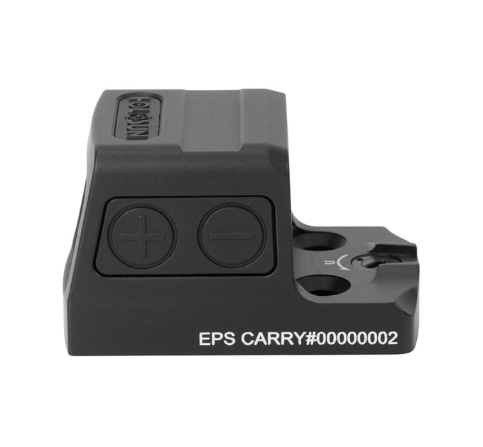 Holosun EPS-CARRY-GD-2 closed reflex sight 2MOA gold dot, aluminum, black, hunting, sport shooting airsoft, tactical mini, Glock, H&K