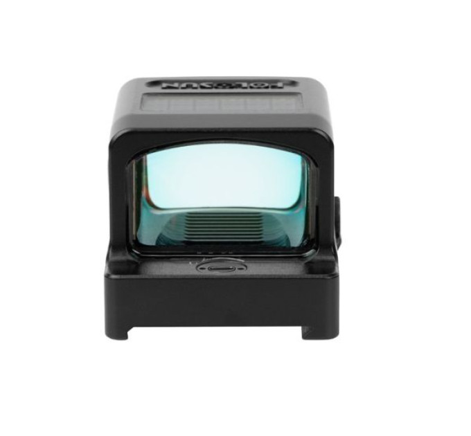 Holosun HE509T-GD-X2 closed reflex sight gold dot sight + interchangeable 2MOA dot, 32MOA circle reticle, titanium, black, Picatinny rail