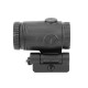 Holosun Magnifier HM3X-MICRO, 3x magnification, black, Picatinny, hunting, sport shooting, airsoft, for tactical micro red dot sight