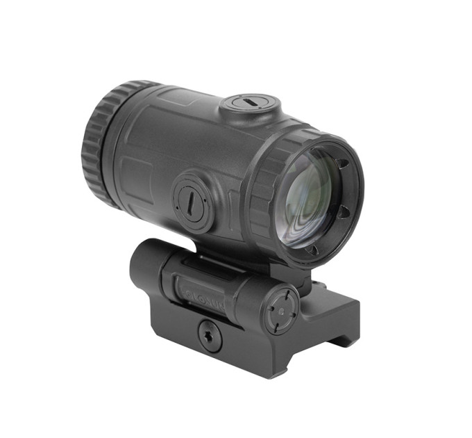 Holosun Magnifier HM3X-MICRO, 3x magnification, black, Picatinny, hunting, sport shooting, airsoft, for tactical micro red dot sight