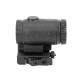 Holosun Magnifier HM3X-MICRO, 3x magnification, black, Picatinny, hunting, sport shooting, airsoft, for tactical micro red dot sight