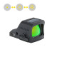 Holosun HS507C-X3-GD-MRS Open Reflex Red Dot Sight + interchangeable 2MOA Dot, 32MOA Circle Reticle Solar Cell, black, Sports Shooting Airsoft