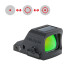 Holosun HS507C-X3-RD-MRS Open Reflex Red Dot Sight + interchangeable 2MOA Dot, 32MOA Circle Reticle Solar Cell, black, Sports Shooting Airsoft