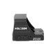 Holosun HS507COMP-GD Open Reflex Gold Dot Sight + interchangeable golden 2MOA dot, 8/20/32MOA circle reticle, black, hunting, sport shooting airsoft