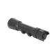 Holosun RAID white LED flashlight - high-performance weapon light for your long gun, black anodized housing, CR123A Lithium Battery, 3V 1400mAh, 1000 lumens and 80000 candela