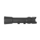 Holosun RAID white LED flashlight - high-performance weapon light for your long gun, black anodized housing, CR123A Lithium Battery, 3V 1400mAh, 1000 lumens and 80000 candela
