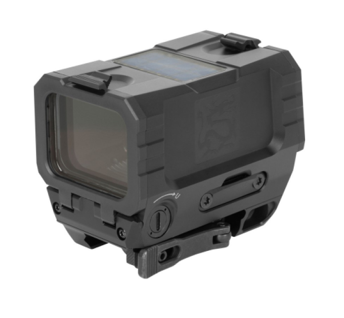 Holosun Ronin-AEMS-Max-RD Max View Red MRS 2 MOA dot, 65 MOA circle Solar Failsafe + Shake Awake