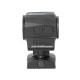 Holosun SCRS-GR-MRS green dot sight, switchable 2MOA dot, 65MOA circle dot reticle, solar cell, black