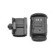 Holosun SCRS-RD-MRS red dot sight, switchable 2MOA dot, 65MOA circle dot reticle, solar cell, black