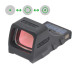 Holosun SCS-PDP-GR open reflex green dot sight switchable 2MOA dot, 32MOA circle dot reticle solar cell, black