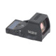 Holosun SCS-PDP-GR open reflex green dot sight switchable 2MOA dot, 32MOA circle dot reticle solar cell, black